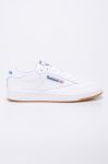 Reebok - Черевики Club C 85 AR0459 AR0459-WHITE/ROYA колір білий