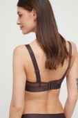 Бюстгальтер Dkny колір коричневий прозорий однотонний (3081050)