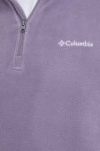 Спортивна кофта Columbia Klamath Range II колір фіолетовий візерунок