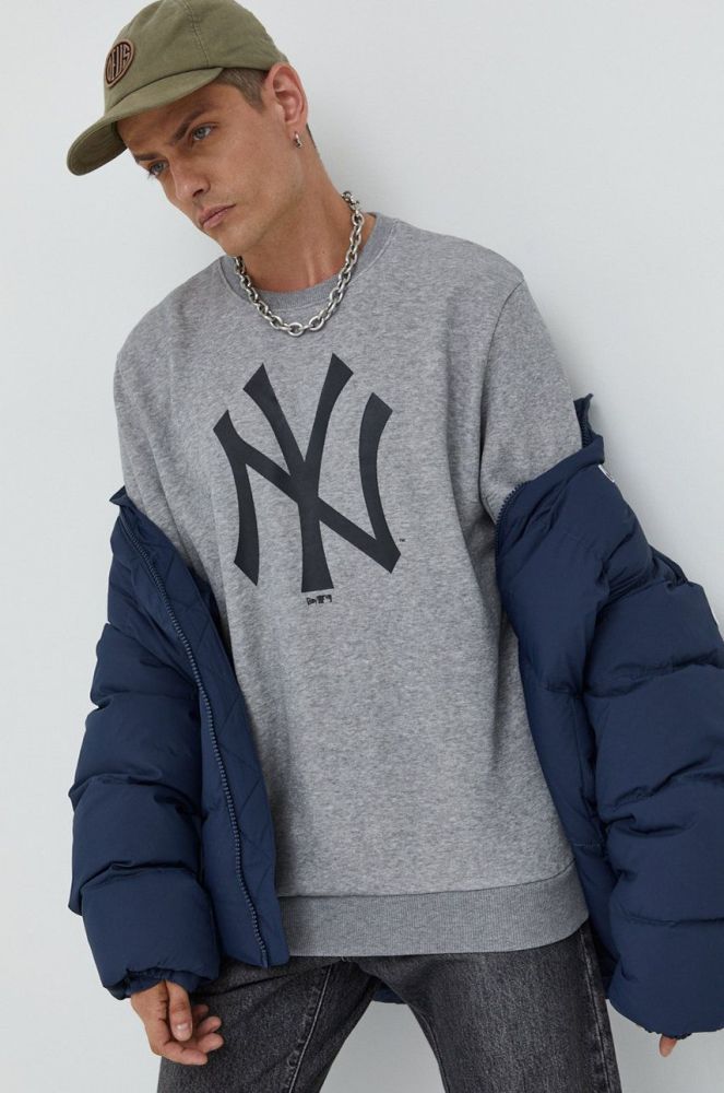 New Era - Кофта 11863704-grey колір сірий