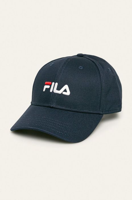 Кепка Fila колір синій з аплікацією (256377)