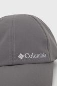 Кепка Columbia колір сірий з принтом