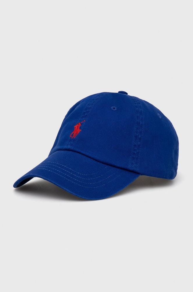Polo Ralph Lauren - Кепка колір блакитний (378480)