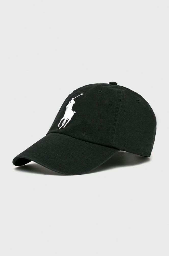 Polo Ralph Lauren - Кепка колір чорний (221552)