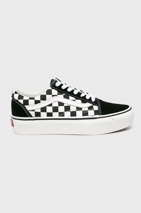 Vans - Кеди VN0A3B3UHRK1-CHECKERBOA колір чорний