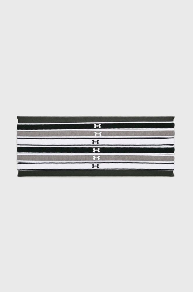 Пов'язка Under Armour 1286016 (6-pack) колір чорний