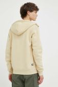 Кофта G-Star Raw чоловіча з капюшоном однотонна колір бежевий (3237188)