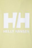 Бавовняна кофта Helly Hansen чоловіча колір синій з капюшоном з аплікацією 33977-597 (3297295)