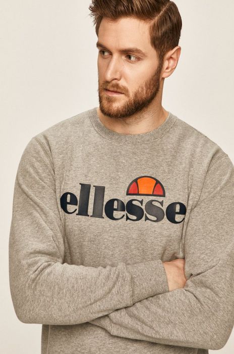 Кофта Ellesse чоловіча колір сірий візерунок SHC07930-DARKGREYMA (571974)