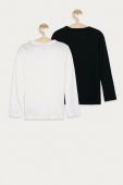 Tommy Hilfiger - Дитячий лонгслів (2-pack) 128-164 cm колір білий