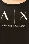 Armani Exchange - Лонгслів колір чорний (485631)