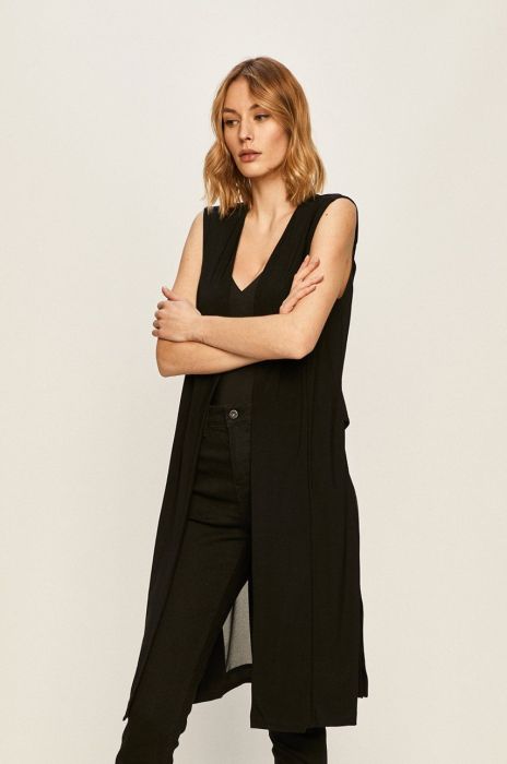 Dkny - Безрукавка колір чорний