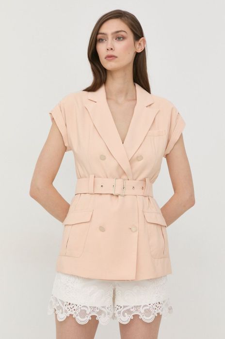 Піджак Morgan колір помаранчевий двобортний однотонна