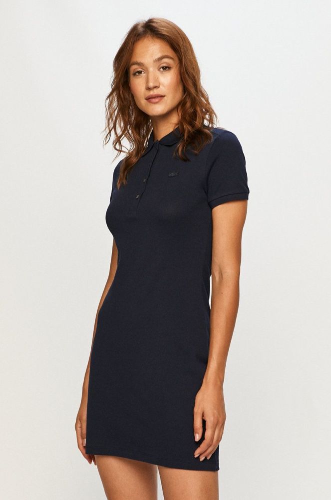 Сукня Lacoste колір синій mini пряма EF5473-001 (2317798)
