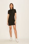 Сукня Lacoste колір чорний mini пряма EF5473-001 (2317788)