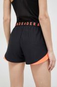 Шорти для тренувань Under Armour Play Up 3.0 колір чорний з принтом середня посадка (3101513)