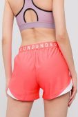 Шорти для тренувань Under Armour Play Up 3.0 колір рожевий з принтом середня посадка
