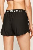 Шорти для тренувань Under Armour Play Up 3.0 колір чорний з принтом середня посадка (850114)