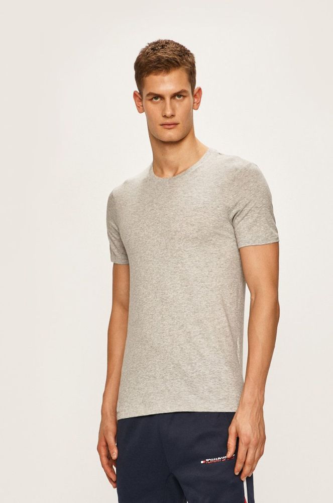 Armani Exchange - Футболка колір сірий (503110)
