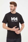 Футболка Helly Hansen чоловічий колір білий з аплікацією 33979-597 (3297300)