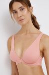 Бюстгальтер Dkny колір рожевий гладкий (1771274)