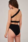Купальний бюстгальтер Undress Code колір чорний м'яка чашечка