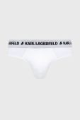 Сліпи Karl Lagerfeld чоловічі колір білий (1676037)