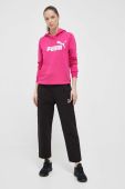 Puma Кофта колір рожевий
