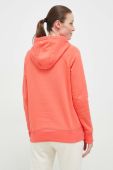 Кофта Under Armour жіноча колір помаранчевий з капюшоном однотонна 1356317-100