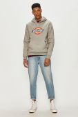 Кофта Dickies чоловіча колір сірий з принтом DK0A4XCBGYM-GREYMELANG