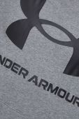 Кофта Under Armour чоловіча колір сірий з капюшоном з принтом 1357093-652 (3034965)