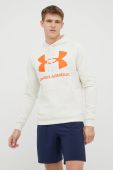 Кофта Under Armour 1357093 чоловіча колір бежевий з принтом 1357093-652