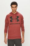 Кофта Under Armour 1357093 чоловіча колір бордовий з принтом 1357093-652