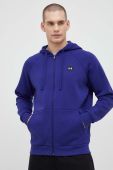 Кофта Under Armour чоловіча з капюшоном однотонна 1357111-424 колір блакитний