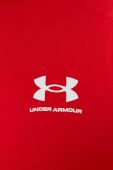 Лонгслів для тренувань Under Armour колір червоний однотонний