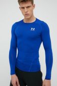 Лонгслів для тренувань Under Armour однотонний колір блакитний
