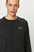 Лонгслів для тренувань Under Armour Tech 2.0 колір чорний однотонний