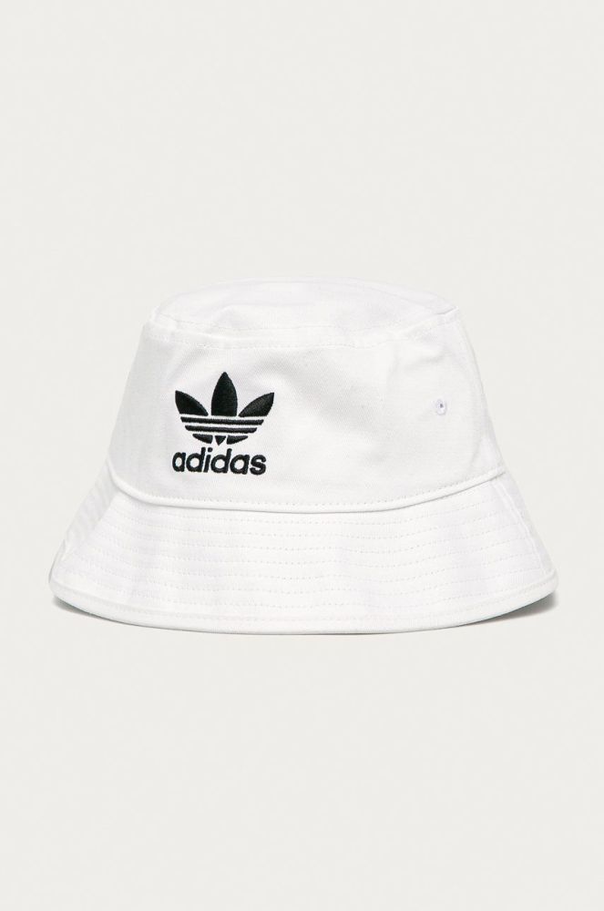 adidas Originals - Капелюх Adicolor Trefoil Bucket FQ4641.M-WHITE колір білий