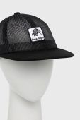 Кепка HUF колір чорний з аплікацією (1687257)