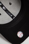 Кепка New Era колір чорний з аплікацією 12523889-BLACK