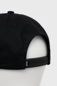 Кепка HUF колір чорний з аплікацією (1687261)