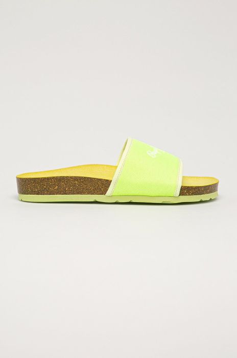 Pepe Jeans - Шльопанці Oban Soft колір зелений (1306085)