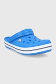 Шльопанці Crocs CROCBAND 11016 жіночі CROCS.CROCBAND..11016.D-DIGITALAQU колір блакитний