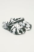 Шльопанці Crocs Classic Marbled Clog 206867 C.MARBLED.CLOG.206867.U-WHITE/BLAC колір білий