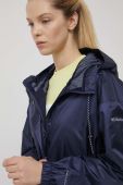 Дощовик Columbia жіноча колір синій перехідна