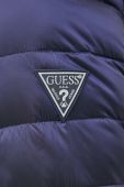 Пухова куртка Guess чоловіча колір синій перехідна