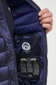 Пухова куртка Guess чоловіча колір синій перехідна