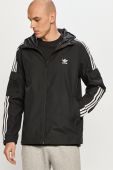 adidas Originals - Куртка GN3475 Adicolor Classics 3-Stripes GN3475-BLACK колір чорний