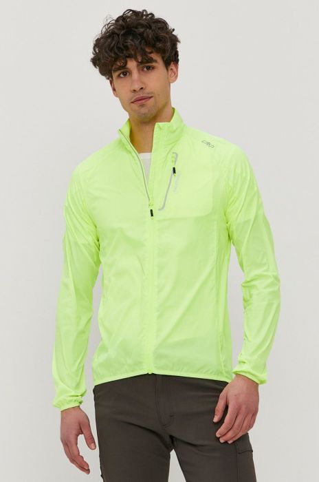 Куртка CMP чоловіча колір зелений перехідна