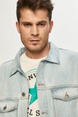 Джинсова куртка Dr. Denim перехідна колір блакитний (1339501)